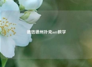 德信德州扑克mtt教学