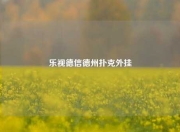 乐视德信德州扑克外挂